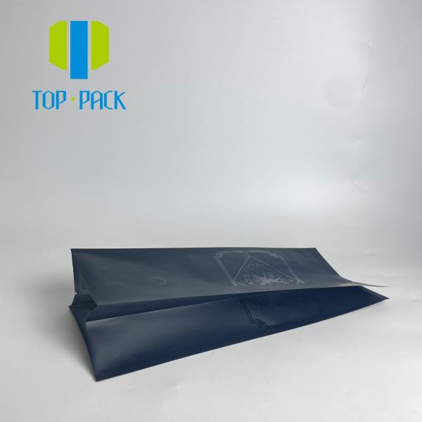 Custom Uv Print Side Gusset Pouch Resealable Mylar Coffee Bean Package Bag
