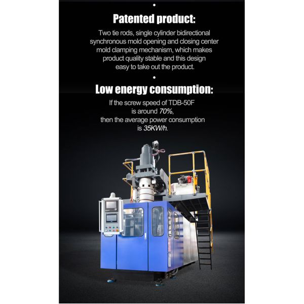 250 Litre Large Bottle Plastic Water Tank Blow Moulding Machine Fully Automatic