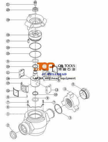 DD Wellhead Valves High Pressure Plug Valve With Hammer Union