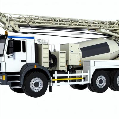 8x4 170m3/H Productivity  HB62K 62m Concrete Pump Truck With Benz Chassis