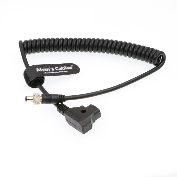 ATOMOS Coiled Power Cable Locking DC 5.5 2.1 To D Tap For  PIX-E7