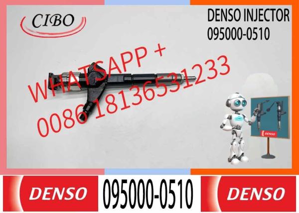 DENSO DCRI100510 inyector de combustible 095000-0510 095000-0511 16600-8H800 para el Nissan X-Trail YD22ETI T30 2.2 di Ing