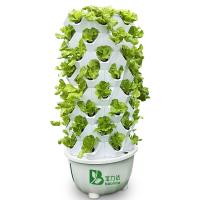 65L 8 capas 64 agujeros de planta Sistema de cultivo hidropónico con tanque de agua de 6L