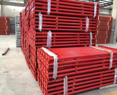 Construction Steel Adjustable Shoring Prop Printed Galvanized Scaffold Props