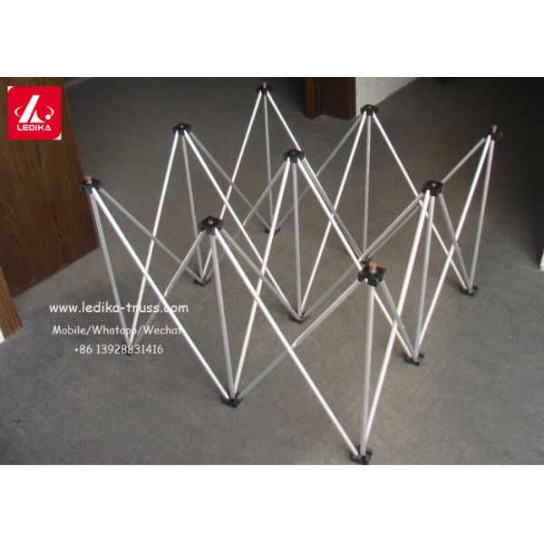 Light Weight Aluminum Alloy Modular Stage Table Black Red Plywood For Small Event