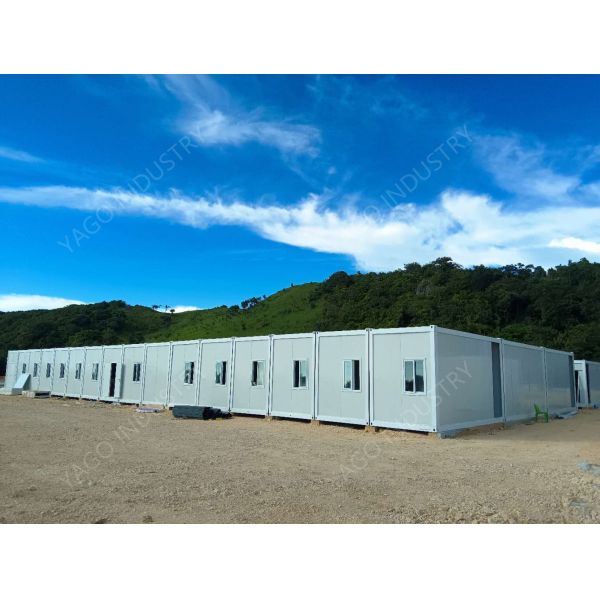 Eco Friendly Construction Site Camp Container Accommodation Housing