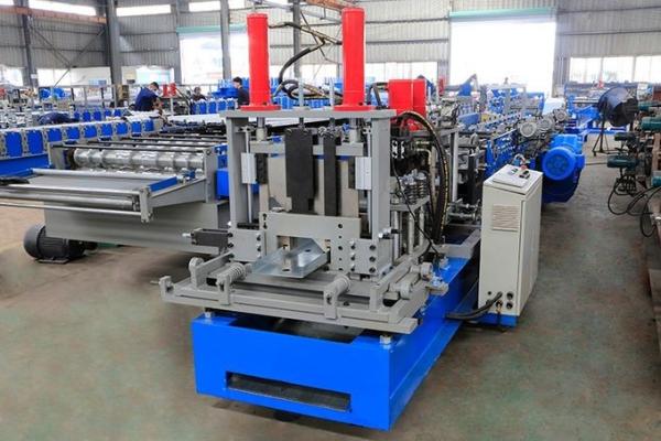 Highly Efficient Steel Profile Stud And Track Roll Forming Machine 18 Station