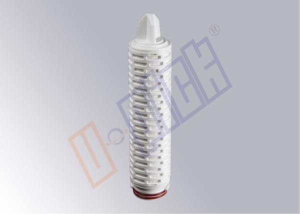 0.45 Micron Membrane Filter Cartridge Nylon 66 Material In Beer Production Process