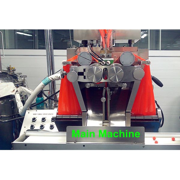 Full Automatic 6 Inch Paintball Encapsulation Machine With PID Temperature Control