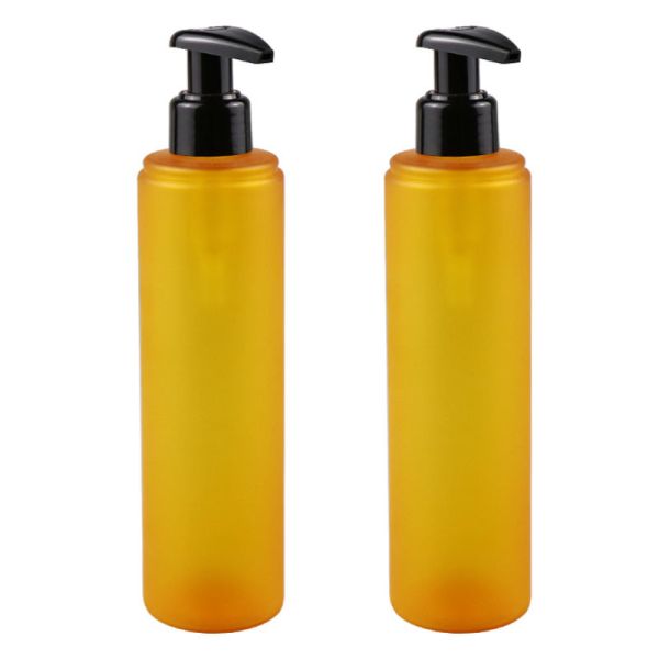250ml 500ml PET Plastic Press Bottle Shampoo Conditioner Body Wash Bottles