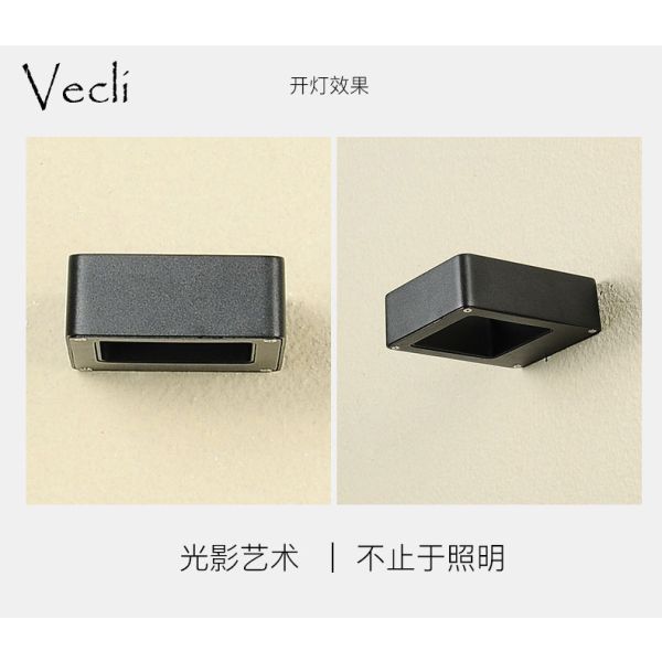 Waterproof Outdoor wall lighting IP65 Modern Indoor Lamps coloful Decorative light(WH-HR-14)
