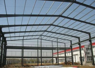 Hot Dip Galvanized / Painted Steel Structure Poultry House For Frame Part