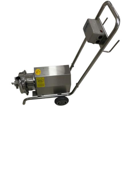 Energy Saving Sanitary Water Pump / Food Grade Self Priming Pump 0.75KW