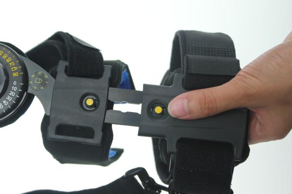 Post Op Telescopic Orthopedic Elbow Brace Support Breathable With Hand Grip