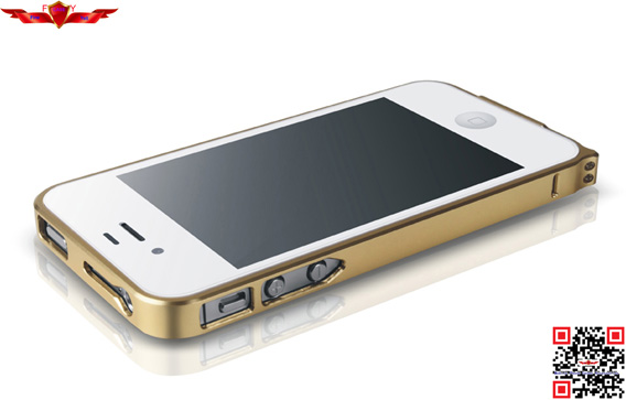 Ultra Thin 0.7MM Aluminum Bumper For Iphone 4 4S Multi Color High Quality Gift Box Yes