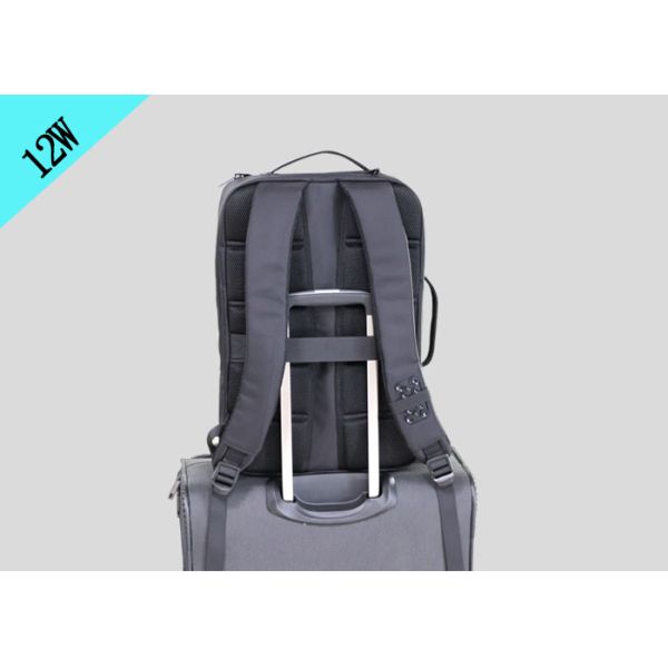 12W CIGS Solar Panel Backpack Emergency Business Leisure Solar Charging Backpack