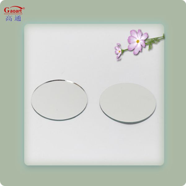 Домашнее убранство Клейкое волнообразное полное длину безрамочное стеклянное зеркало для гостиной 80 см Круглое