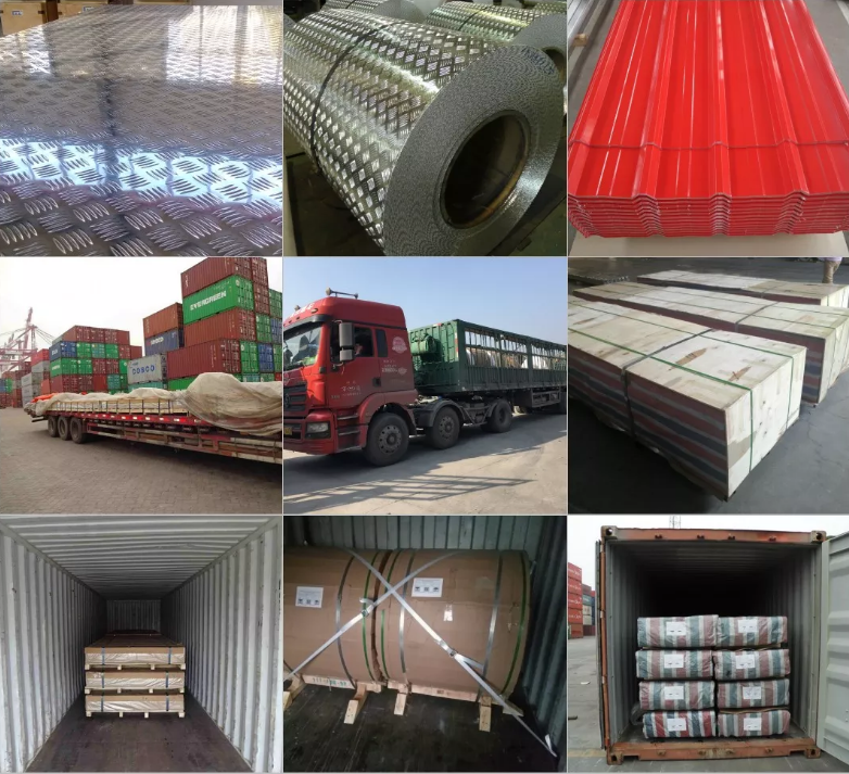 5052 Five Rib Checkered Aluminum Plate 3003 6061 Aluminum Diamond Tread Plate