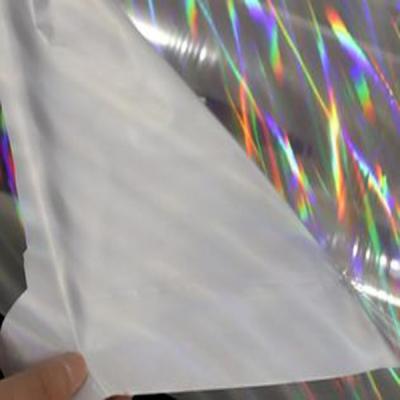 Filme holográfico da laminação da decoração sem emenda do arco-íris para a impressão