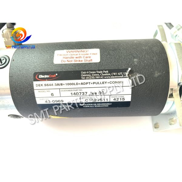 Compact Smt Accessories DEK DEK26 Motor Rising Table TABLE PN 140737