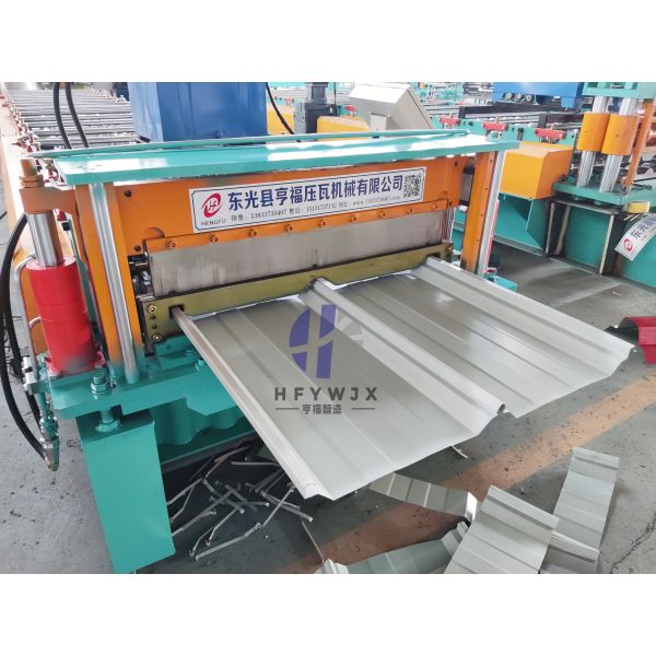 Heavy Duty 820 Standing Seam Metal Roof Roll Former With 20Row Molding