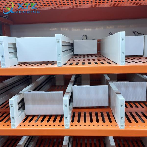 Commercial Hot Dog Lunch Box Meal Double Microwave Ovens Frozen Food Touch Screen Hot Food Vending Machine