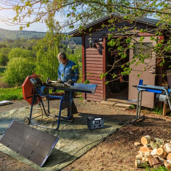 125mmx125mm Cell Folding Solar Panel Kit 280W Portable For Camping Outdoor
