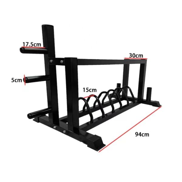 NO Foldable Steel Kettlebell Rack for Home Gym Multi Dumbbell and Weight Plate Storage