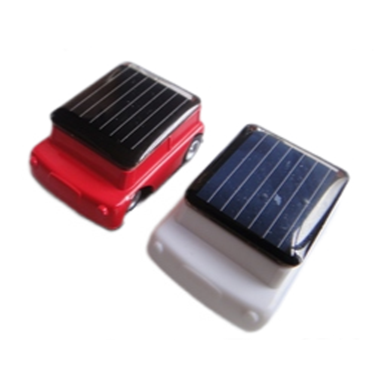 Niños Juguetes de plástico coloridos para coches con energía solar Juguetes educativos pequeños 32*23*15mm