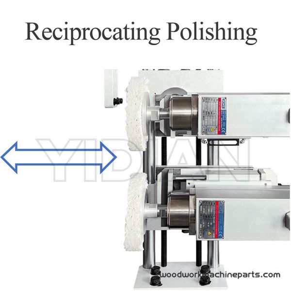 Edge Banding Machine Double Polishing Unit Edgebander Oscillatory Buffing Unit