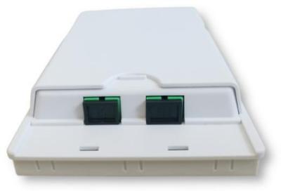 2 Ports Optical Termination Outlet Box For SC Simplex Or LC Duplex