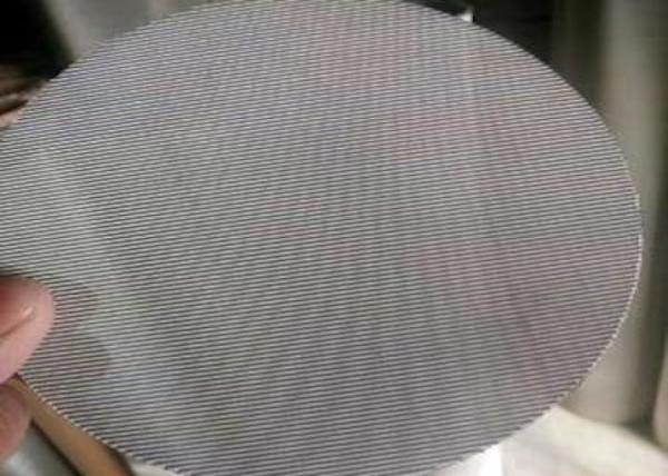 Fio desencapado Mesh Products de Hemming Metal Filter Disc Aluminum da borda