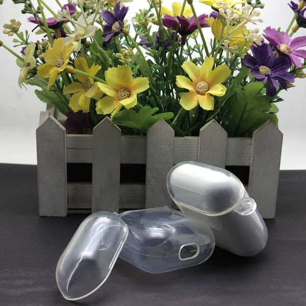 Transparence Case Protective Silicone Cover Skin Compatible with Apple AirPods 2 and 1