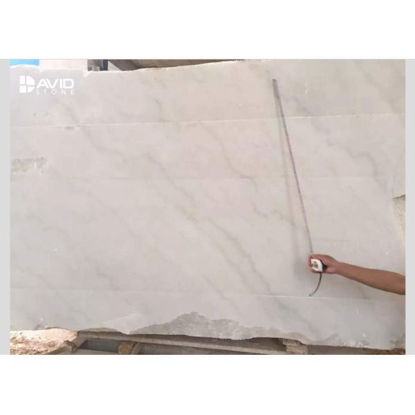 Xiamen supplier quarry direct sale 18mm Guangxi white marble glossy polished
