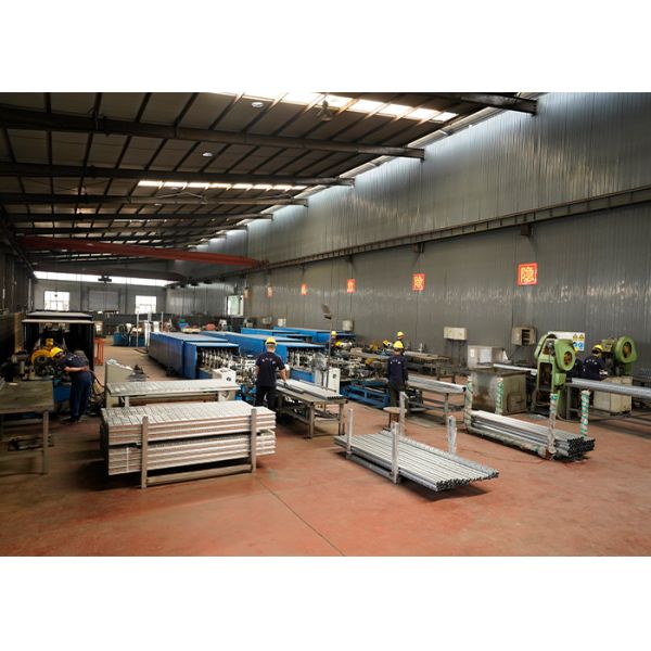 Robot Safety Fencing Powder Coating Surface Treatment 1m-3m Height