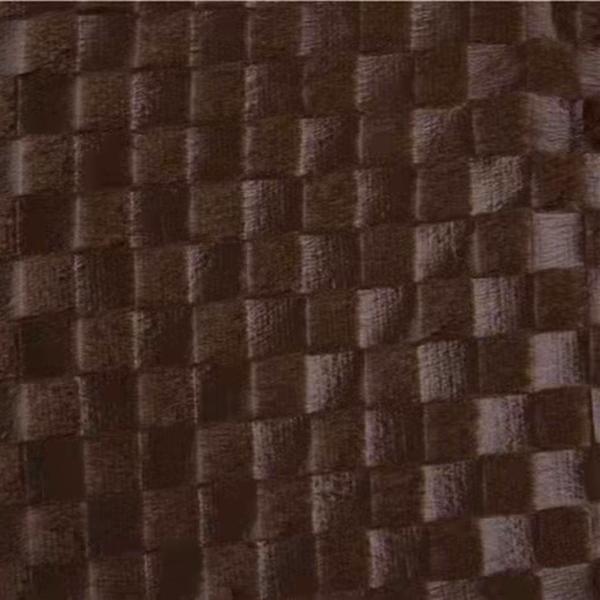 Recycled Free Sample Custom Style Knit Polyester OEM Flocking Short Plush Check Plain Fabric