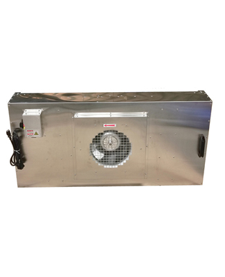 Подгонянный блок фильтра вентилятора HEPA гальванизировал мотор EC AC нержавеющей стали для чистой комнаты