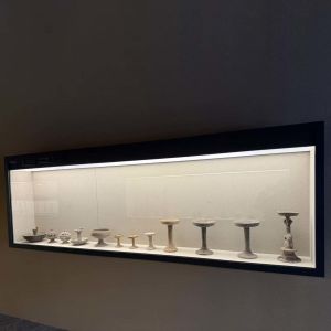 Safety Niche Glass Cabinet with Space Saving Design Wall Display Cabinet
