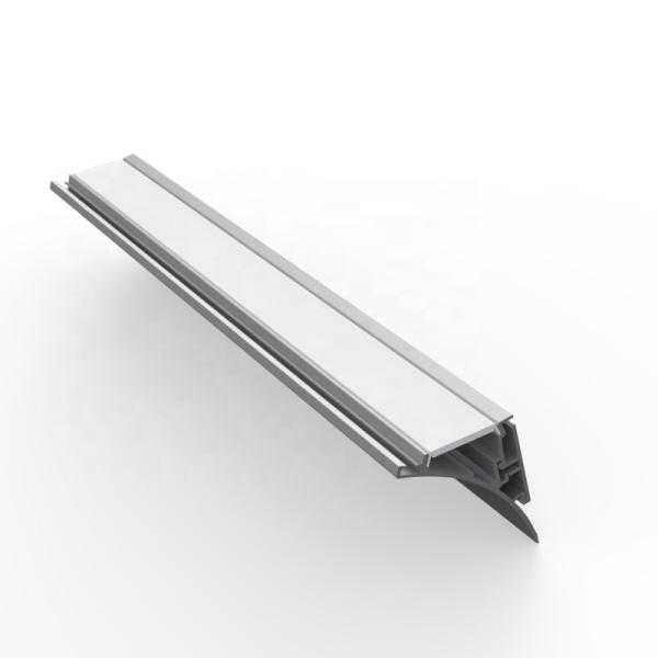 O perfil montado de superfície do diodo emissor de luz da placa de gesso, anodizou o diodo emissor de luz expulsou o canal de alumínio
