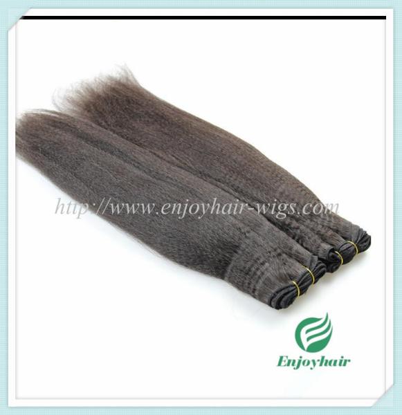Chinese 5A virgin hair weave ,natural color,yaki straight hair extension 10''-26''length