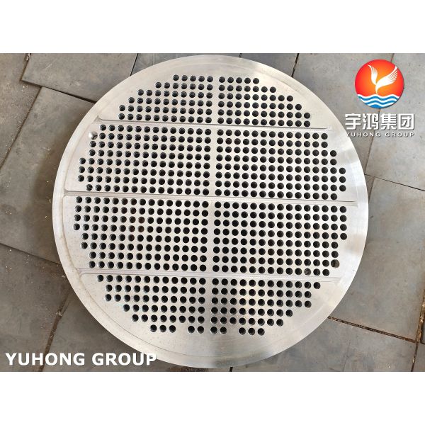 Customized Tubesheet SA266 GR.2 CS Forged Type For Heat Exchanger