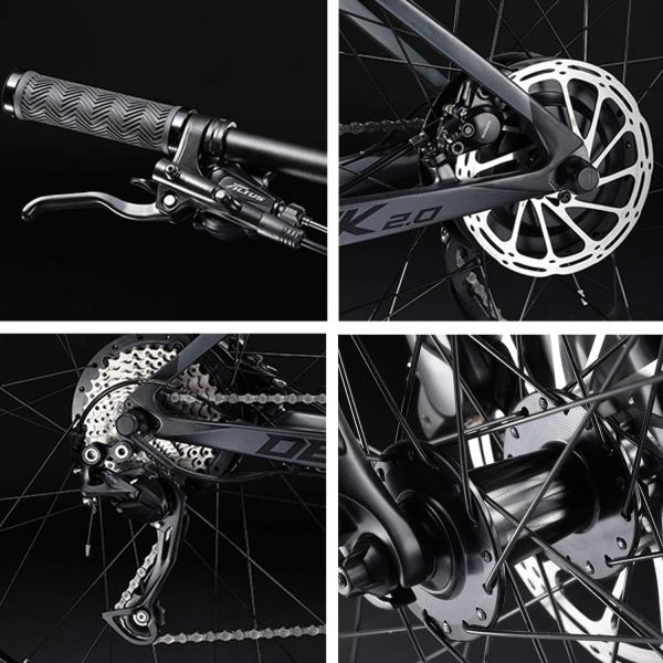 Mountain bike da fibra SHIMANO Hardtail do carbono T800 27,5/29