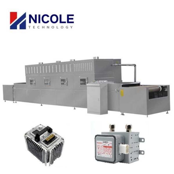 Dehydrating Continue Tunnel Microwave Dryer Machine Electric Driven