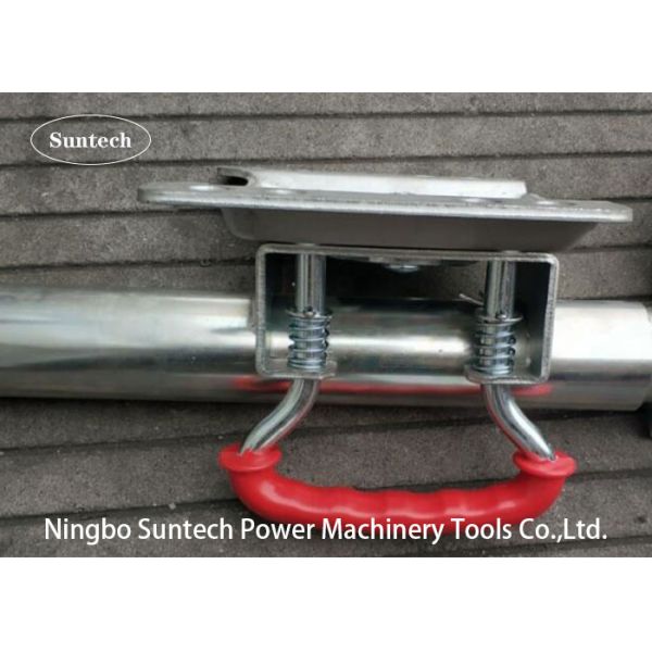 250mm Travel 750kg Steel Rim Rubber Trailer Jockey Wheel
