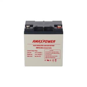 AGM Sealed Lead Acid VRLA Lead Acid Battery Back Up Solar Power 12V 24Ah 7.6kg