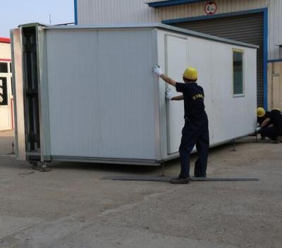 economical outdoor mobile house combine container laundry house