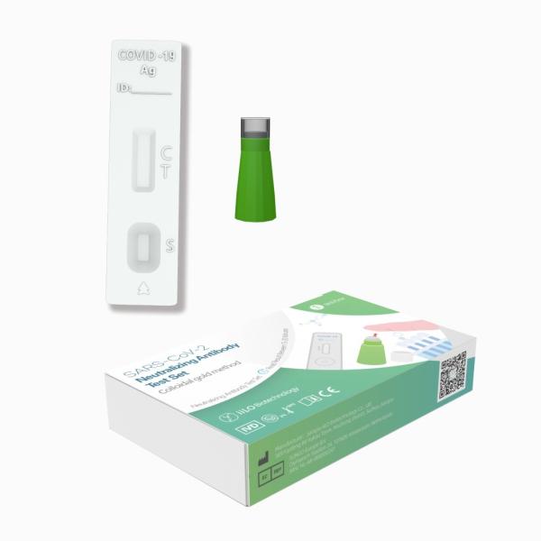 CE 15-20 Minutes Antigen Home Test Kit Plastic Neutralizing Antibody