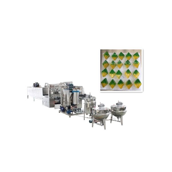 Final Product Hard Soft Jelly Candy Chocolate Automatic Machine for Industrial Production