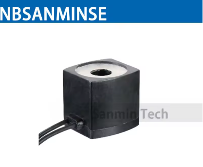 AC220V DC24V Hydraulic Valve Solenoid Coil PBT PPS BMC