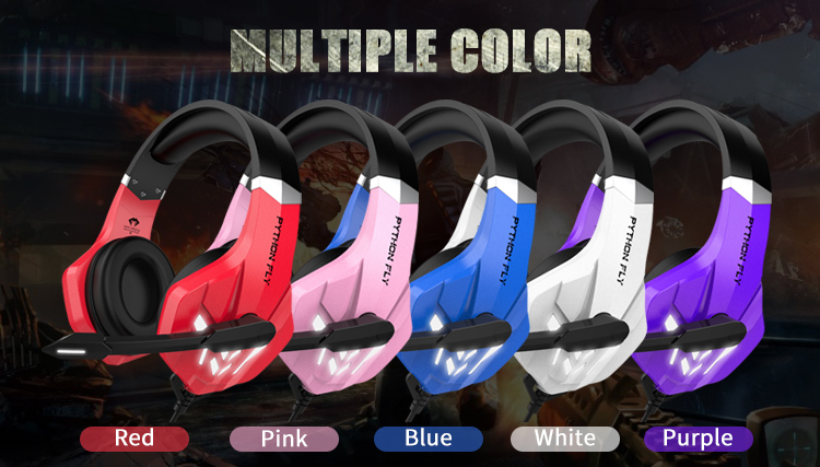 RGB USB проводные игровые наушники Стерео 7.1 Уменьшение шума над ухом для геймера Cadeira